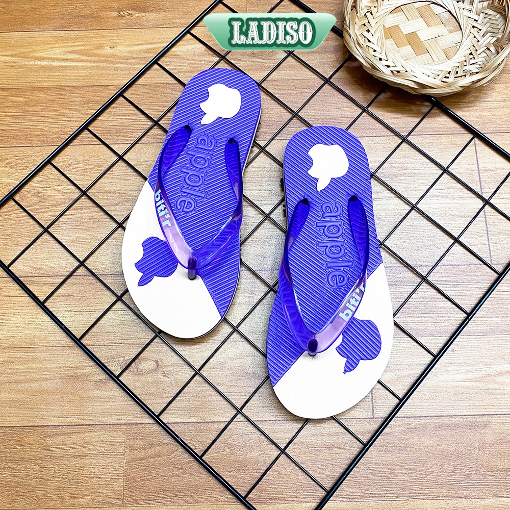 Dép xốp quai kẹp LADISO hình táo siêu nhẹ siêu êm TT331