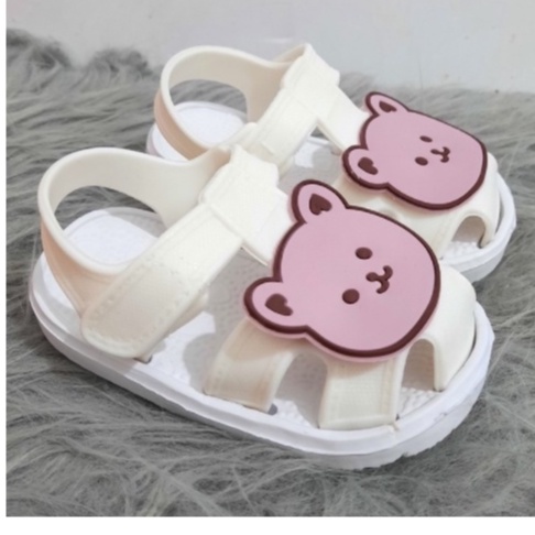 GIÀY SANDAL TẬP ĐI HÌNH GẤU CHO BÉ