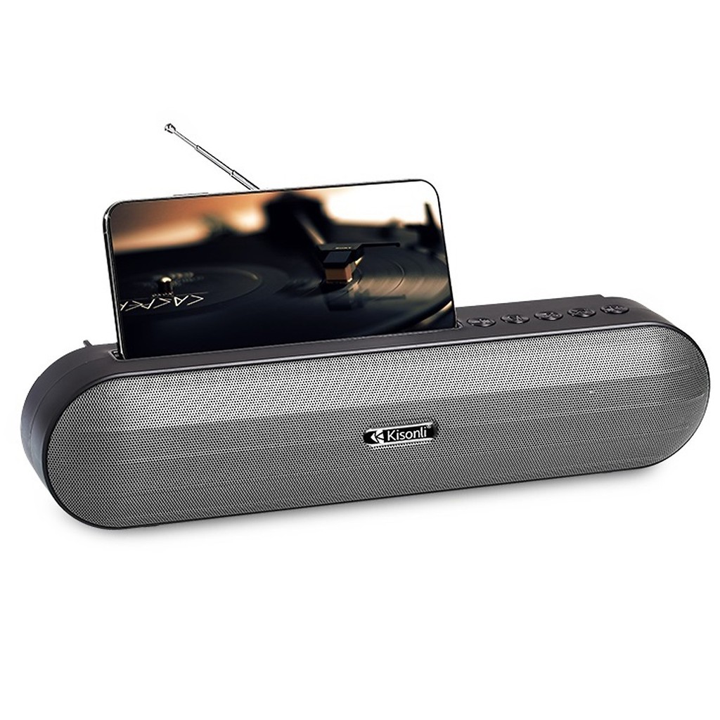 Loa bluetooth Kisonli KS-1988 siêu bass âm thanh cực hay sôi động tích hợp Bluetooth-FM-USB-Thẻ nhớ