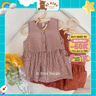 Áo body suit cho bé gái phong cách vintage by design Bí Kids sz 1 2 3 4 5 6 7tuổi MSP07