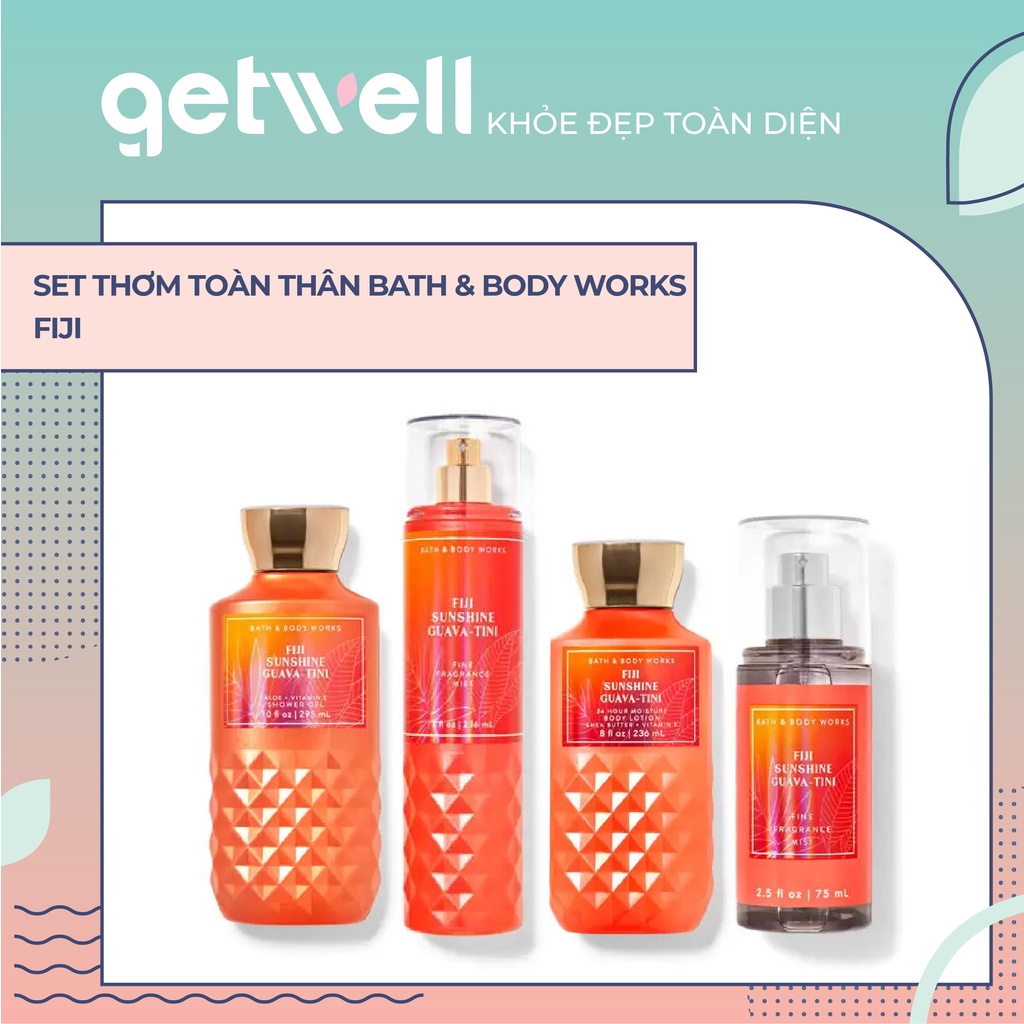 FIJI SUNSHINE GUAVA - TINI | Xịt thơm toàn thân Bath &amp; Body Works Fine Fragrance Mist