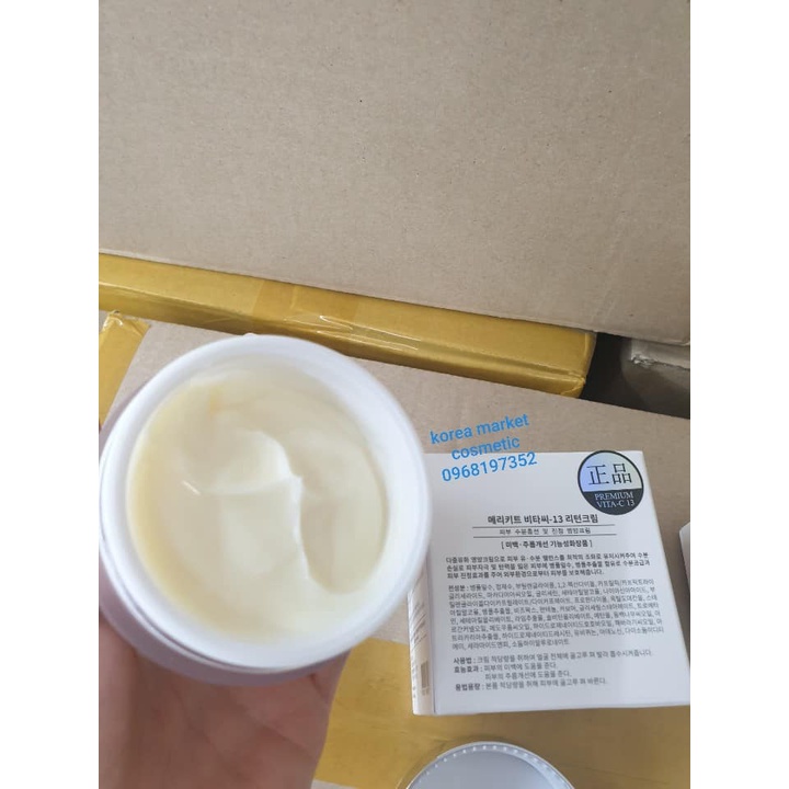 Kem VITA-C13 TRẮNG DA, CHỐNG LÃO HÓA, GIẢM MỤN chính hãng