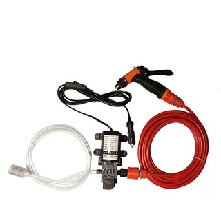 Bộ Máy bơm rửa xe tăng áp lực nước mini 12V