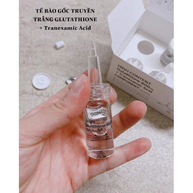 TẾ BÀO GỐC TRUYỀN TRẮNG BRIGHT GLUTATHIONE 800 AMPOULE