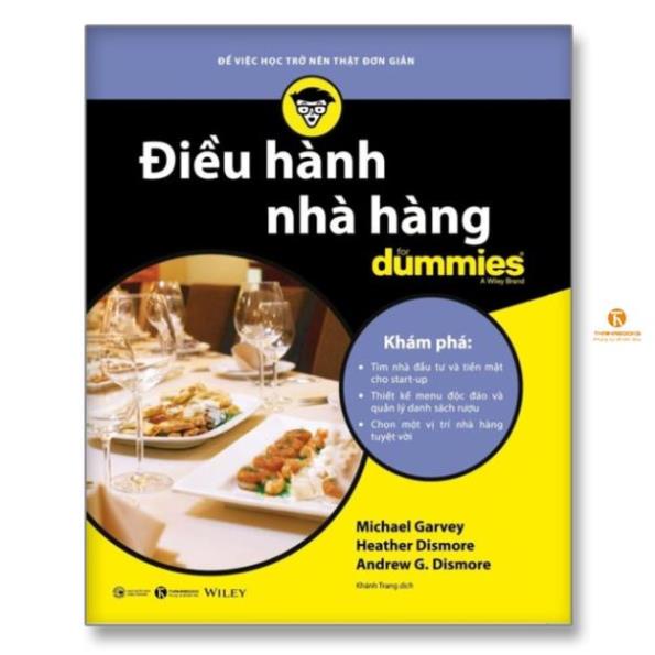 Sách - Điều hành nhà hàng for Dummies