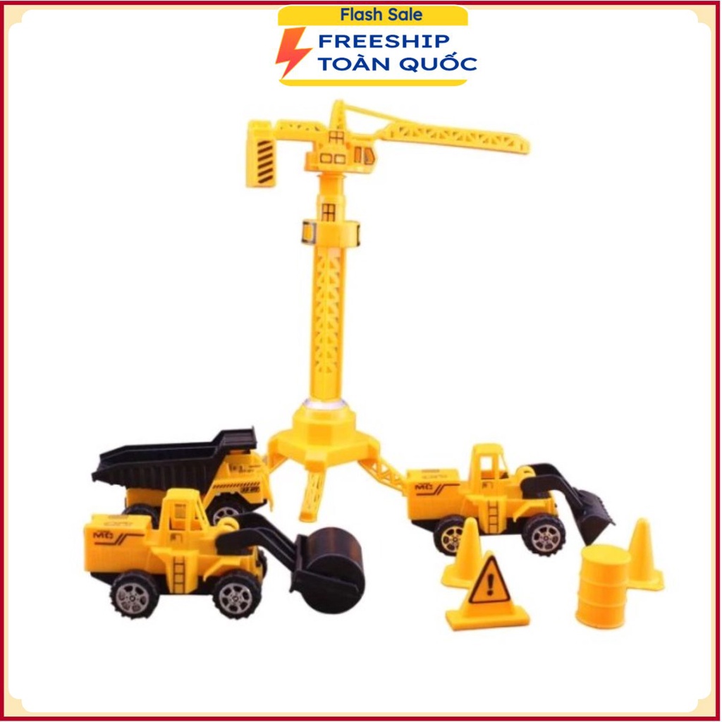 Bộ Đồ Chơi Mô Hình Công Trường Dream Toy