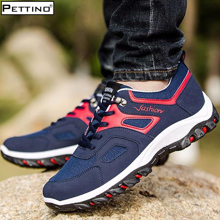 Giày chạy bộ, giày leo núi chống trơn trượt PETTINO - TS09. | BigBuy360 - bigbuy360.vn