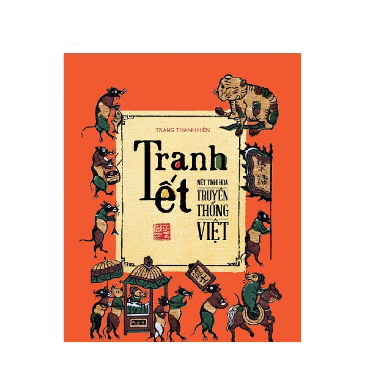 Sách - Tranh tết nét tinh hoa truyền thống Việt - Tranh Đông Hồ, Chuột múa rồng