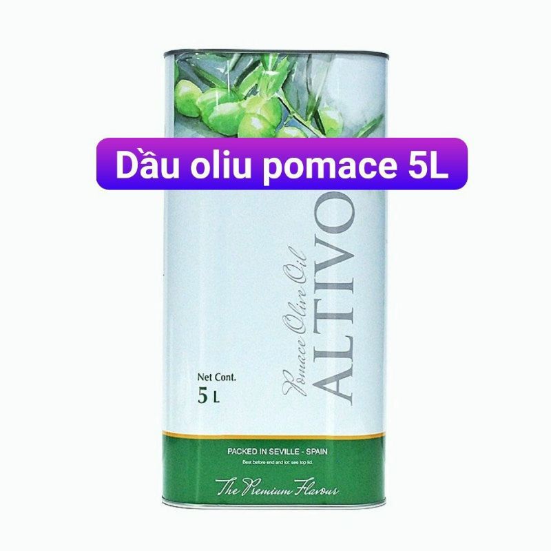 Dầu oliu 5L nhập khẩu Tây Ban Nha