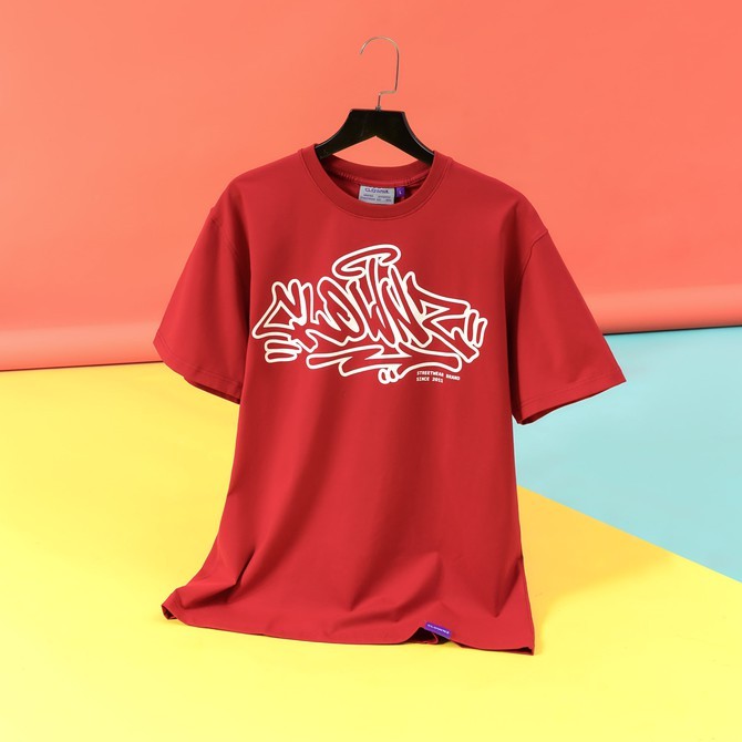 Áo thun tay lỡ local brand Clownz Graffiti Tag T-shirt chất cotton, form rộng unisex | BigBuy360 - bigbuy360.vn