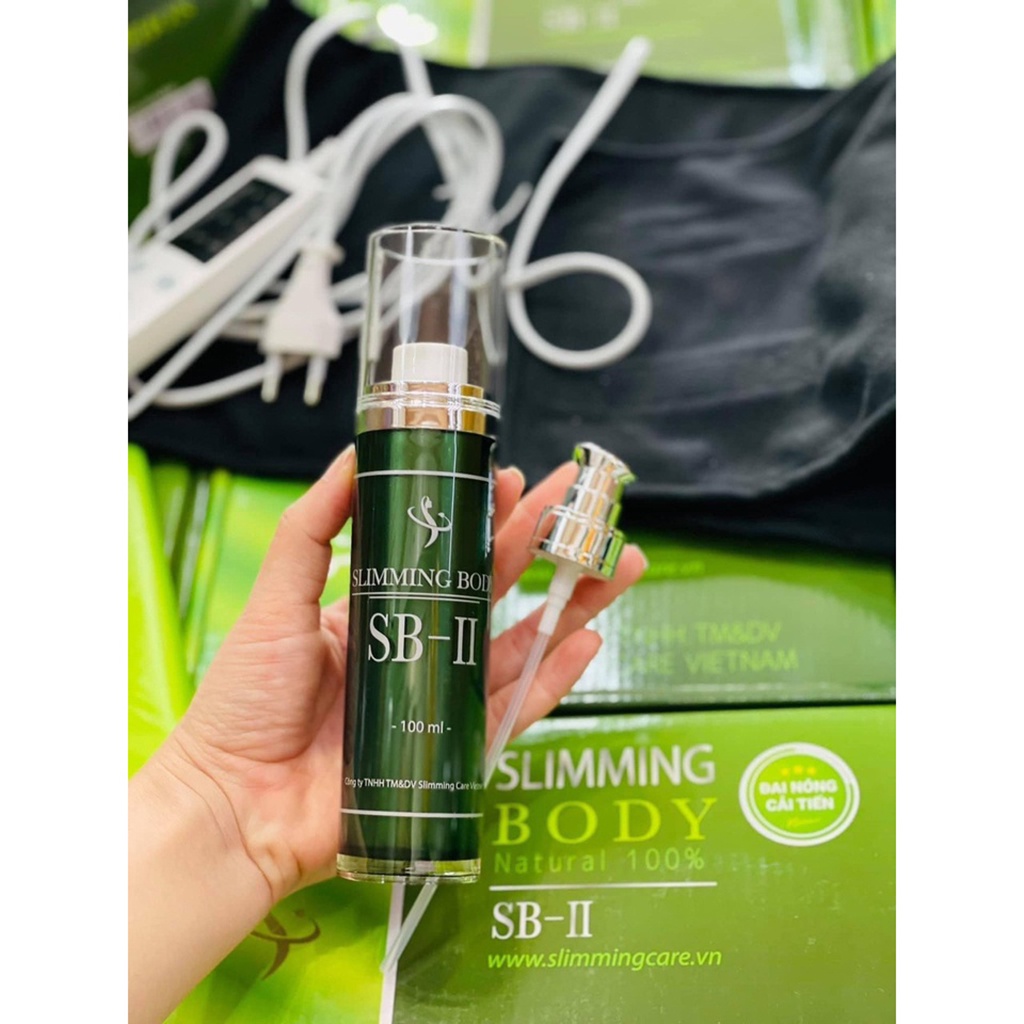 Tinh dầu ủ nóng tan mỡ bụng Slimming Body SB-II, tan mỡ bụng, tay, chân, đùi chính hãng