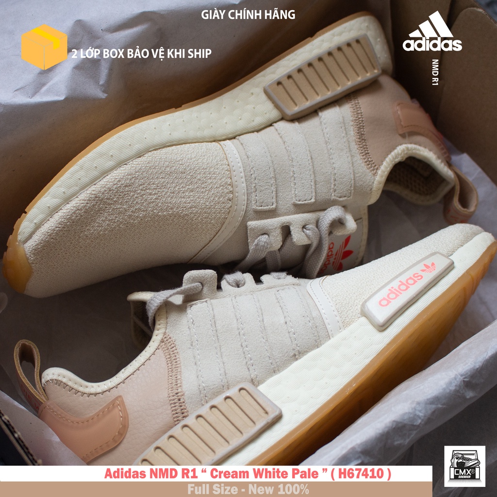 [ HÀNG CHÍNH HÃNG ] Giày Adidas NMD_R1 'Cream White Pale Nude' (H67410 ) - HÀNG CHÍNH HÃNG 100%