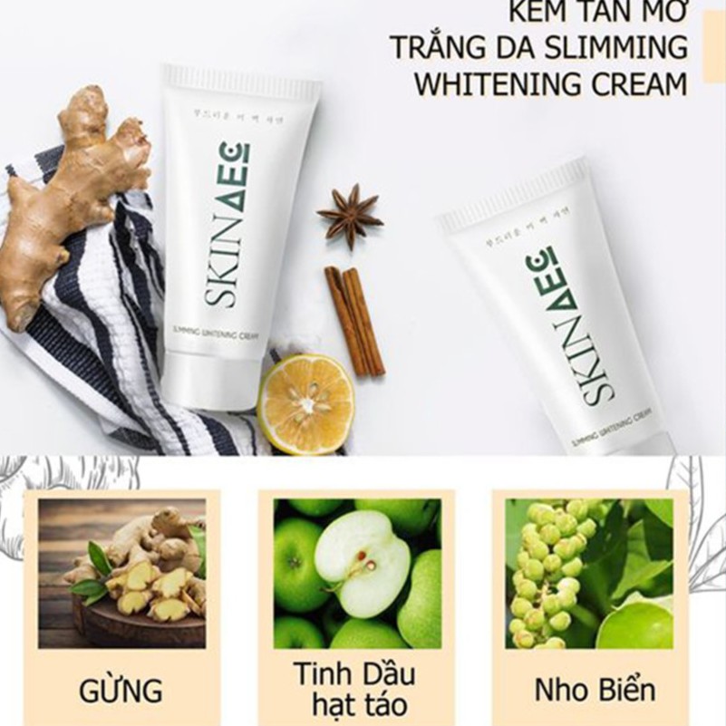 Kem tan mỡ dưỡng trắng da SKIN AEC Body Skin Care 180ml