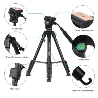 Chân máy ảnh Tripod Yunteng VCT-691