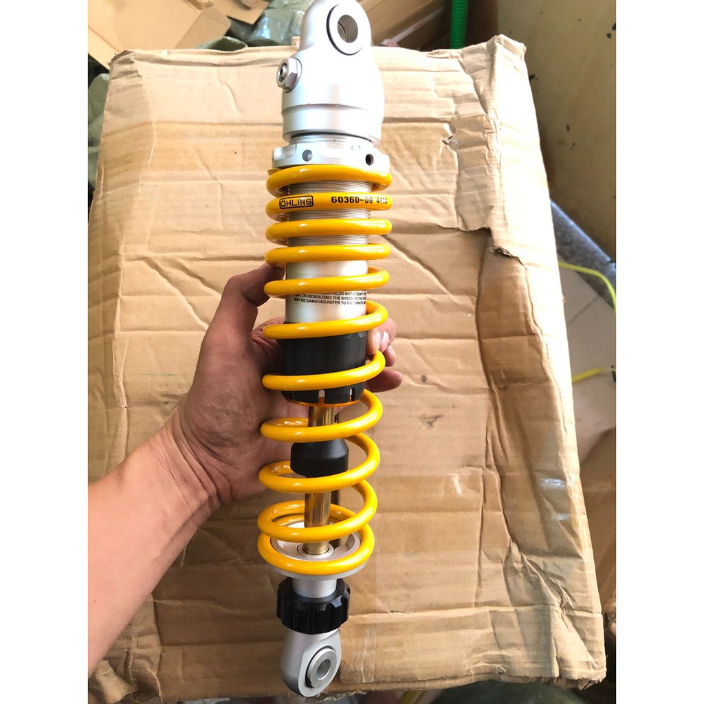 Phuộc sau OHLINS không bình cho xe số (Dr,Wave,Sirius, Jupiter,Max, Future,Win, Elegant, Suviva,....) - Vindecal BD