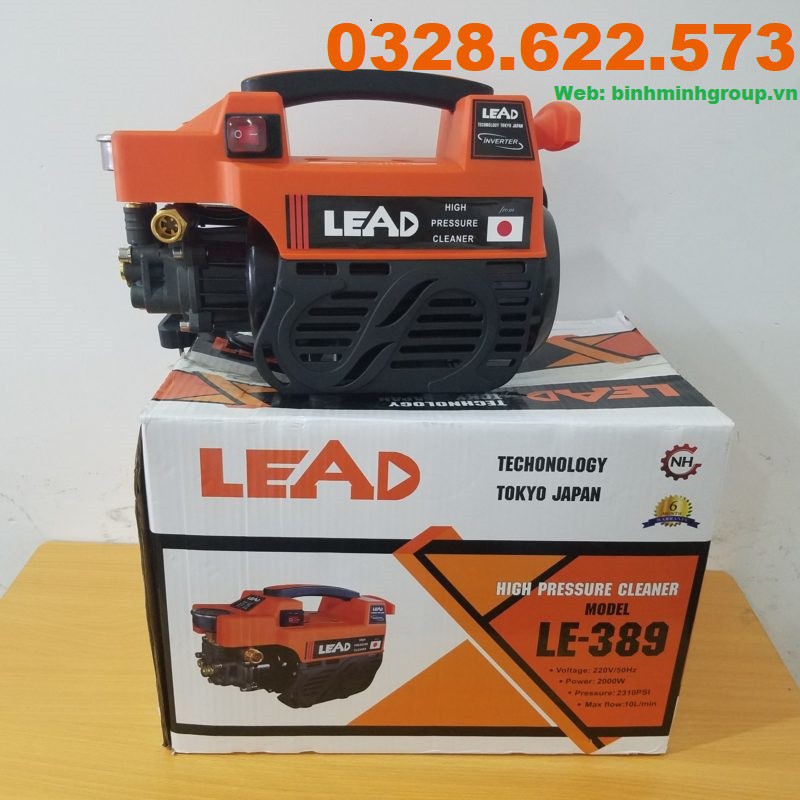 Máy Rửa Xe 2000W Lead LE-389