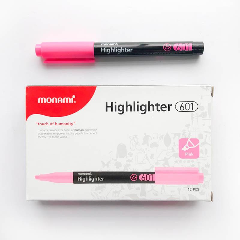 Bút đánh dấu Monami hightlight 601