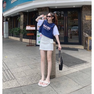 SET ÁO CROPTOP KÈM CHÂN VÁY (KÈM VIDEO HÌNH THẬT)