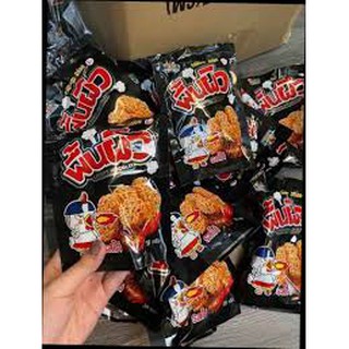 Lốc 12 gói snack mì gói viên thái lan vị gà cay