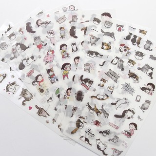 Set 6 Sticker Dễ Thương
