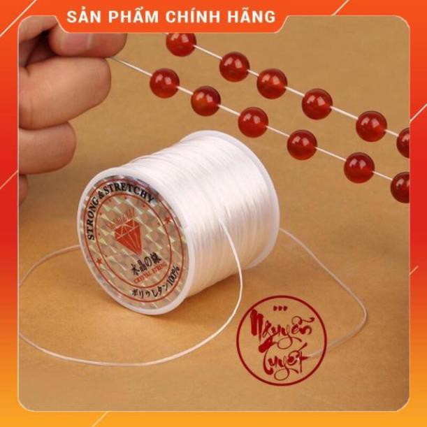 CUỘN DÂY XÂU CHUỖI MÀU TRẮNG