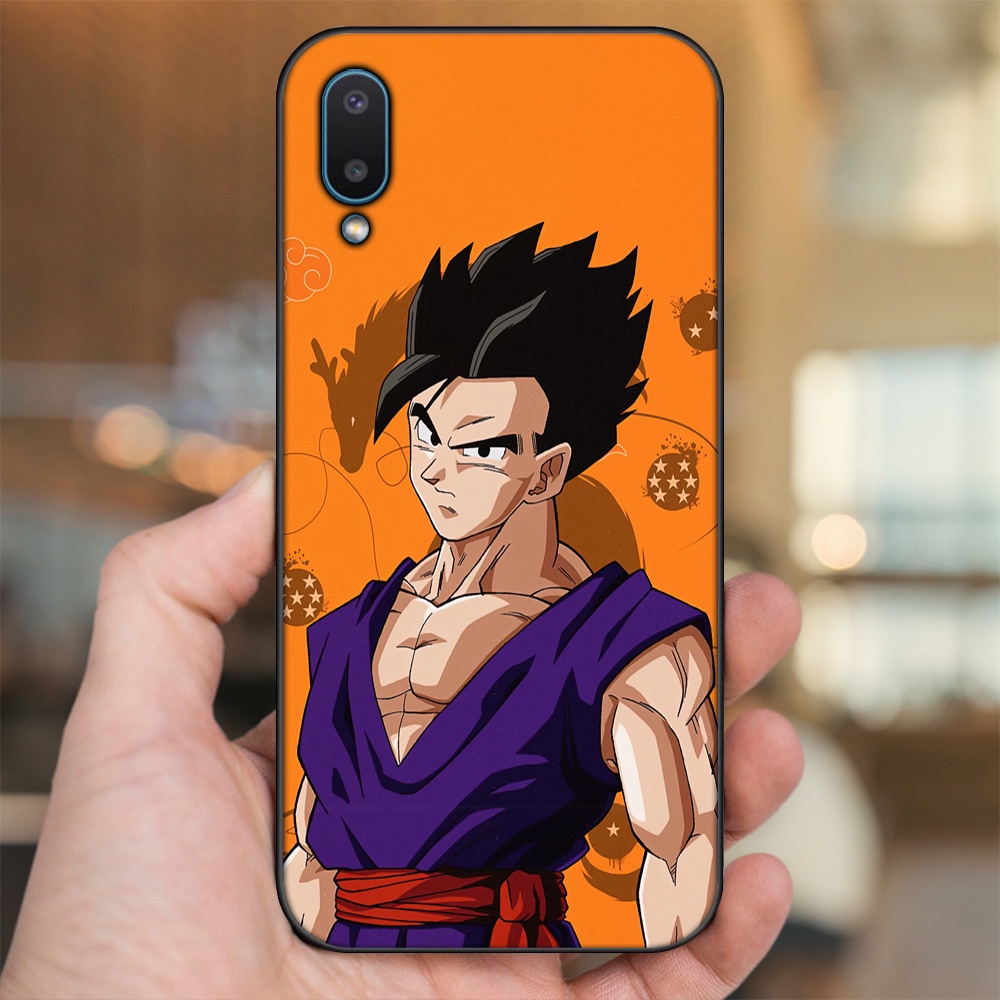 Ốp lưng Samsung A02 viền đen in hình Gohan Dragon Ball
