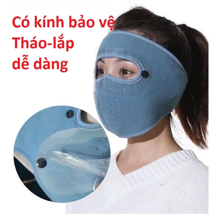 Khẩu Trang  Kín Mặt Ninja Khẩu Trang Bịch Mặt Vải Vải Kháng Khuẩn Hotaxa  Khẩu Trang Chống Nắng Toàn Mặt Cao Cấp Đẹp