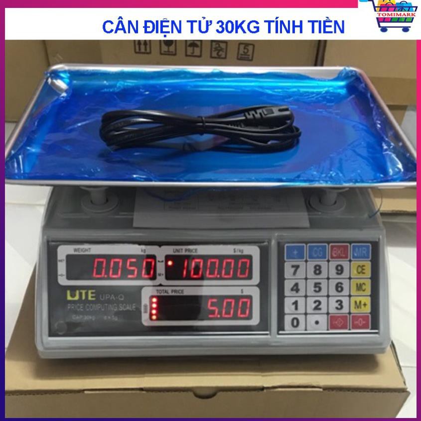 Cân Điện Tử Tính Tiền 30kg - Hiện Giá tiền, không cần tính toán- Chính xác tuyệt đối