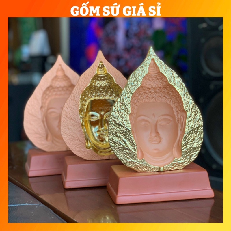 Tượng Đức Phật Thích Ca Mau Ni 3D gốm sứ Bát Tràng