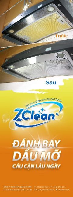 SIÊU TẨY DẦU MỠ BÁM LÂU NGÀY ZCLEAN | BigBuy360 - bigbuy360.vn