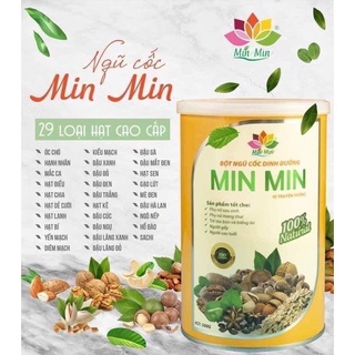 Bột ngũ cốc 29 loại hạt, bột ngũ cốc dinh dưỡng minmin