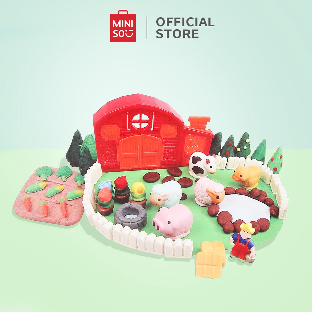 [Mã LIFEMALL991 giảm 10% đơn 99K] Đồ chơi đất sét Miniso Color Clay Set (Nhiều màu) - Hàng chính hãng