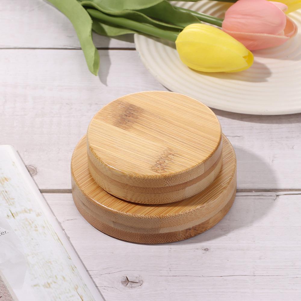 Nắp Đậy Lọ Bằng Gỗ Chống Rò Rỉ Có Thể Tái Sử Dụng Cho Nhà Bếp Ốp