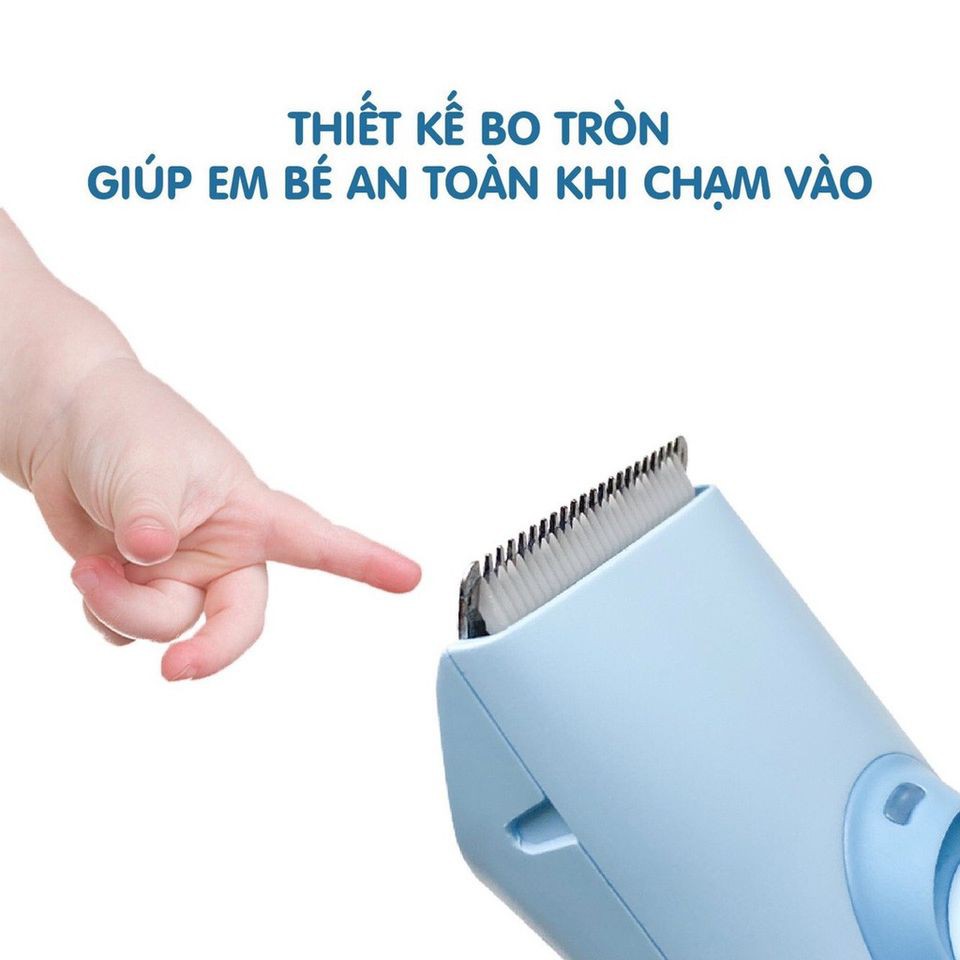 Tông đơ Doux xanh Pomo tiện lợi, bảo hành chính hãng 1 năm