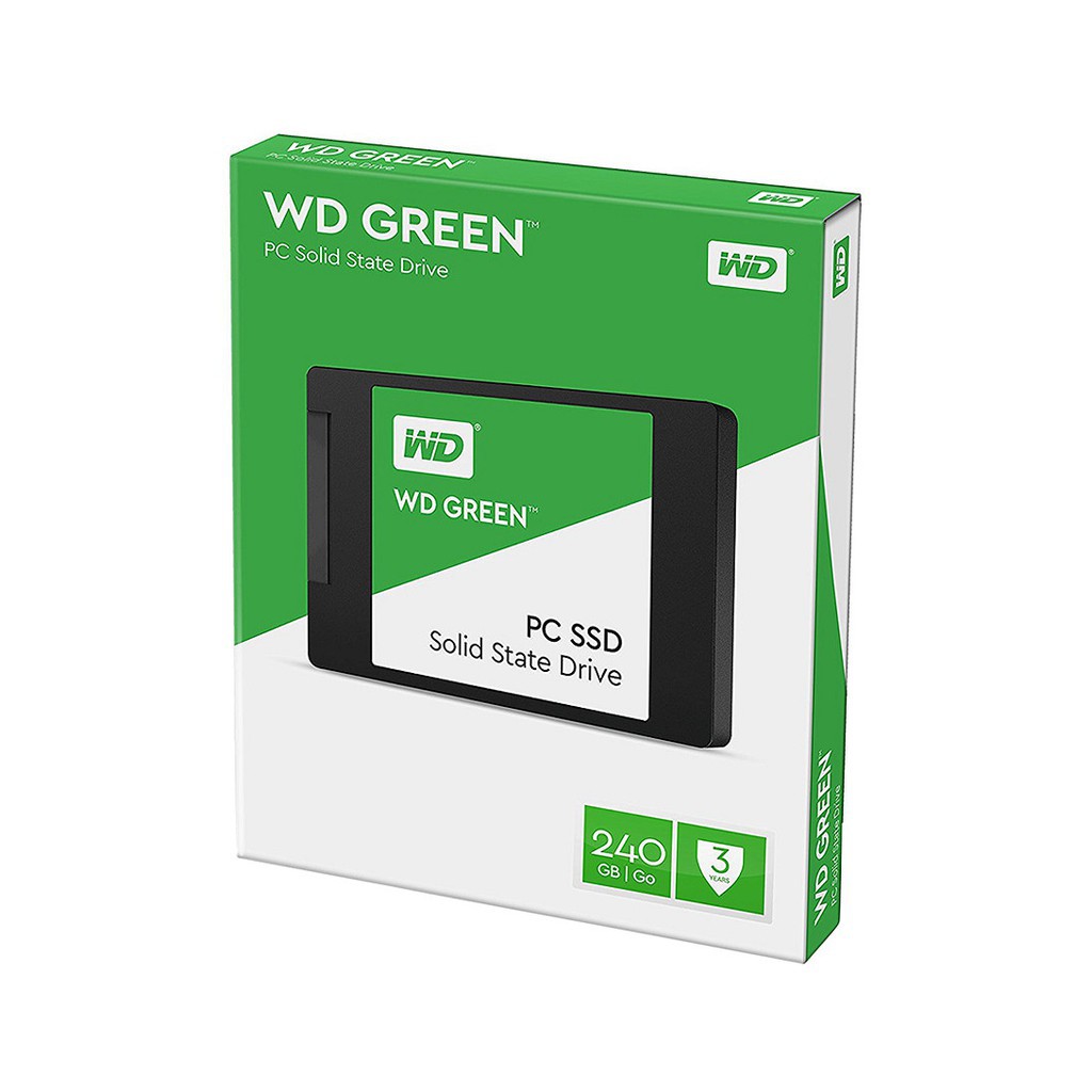 Ổ cứng SSD WD Green 120GB 3D NAND Sata III 2.5 inch 7mm | BigBuy360 - bigbuy360.vn