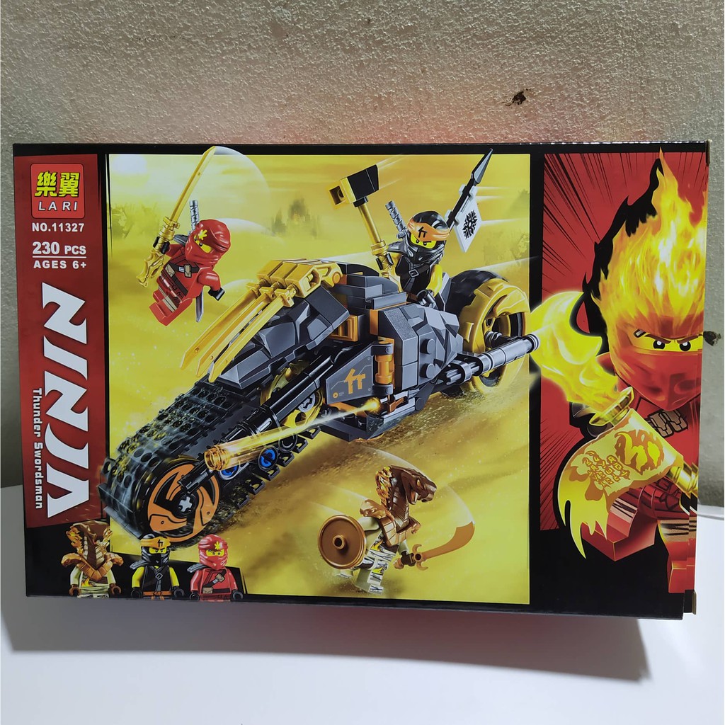 Bộ Xếp Hình Ninjago SS11 Season 11 Lari 11327 - Lắp Ráp Dirt Bike Của Cole  230 Chi Tiết