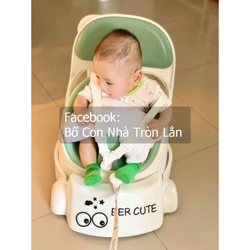 Ghế đa năng Jellymom Hàn Quốc - Ghế Ăn Dặm ăn cháo bột Jelly Mom