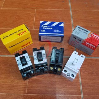 Atomat gạt, Át 2 pha 15A 20A 30A 40A