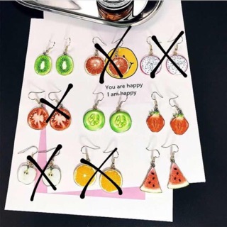 Khuyên tai hoa quả hot mùa hè tinystore94