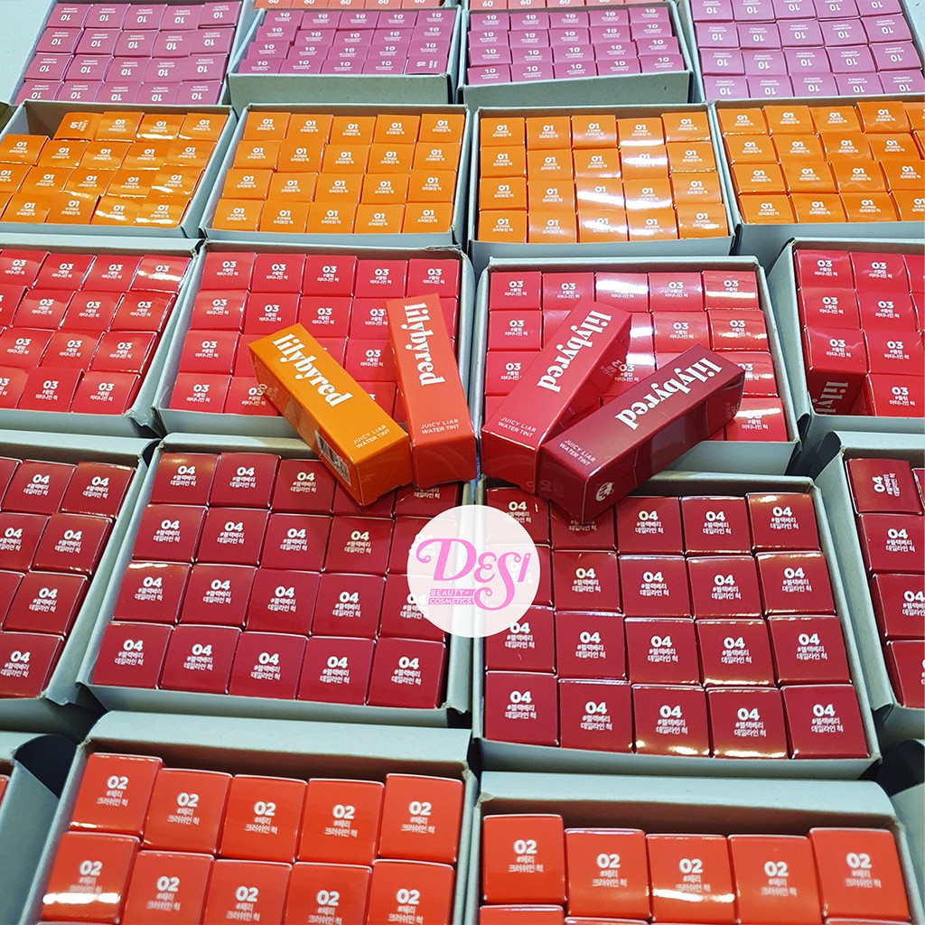 Son Bóng LILYBYRED Juicy Liar Water Tint - Siêu Lì Lâu Trôi | BigBuy360 - bigbuy360.vn