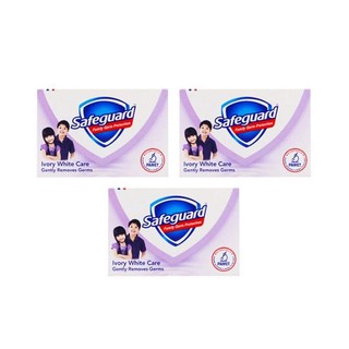 Combo 3 Xà Bông Safeguard Chăm Sóc Da Dịu Nhẹ Ivory White Care 135g/cục