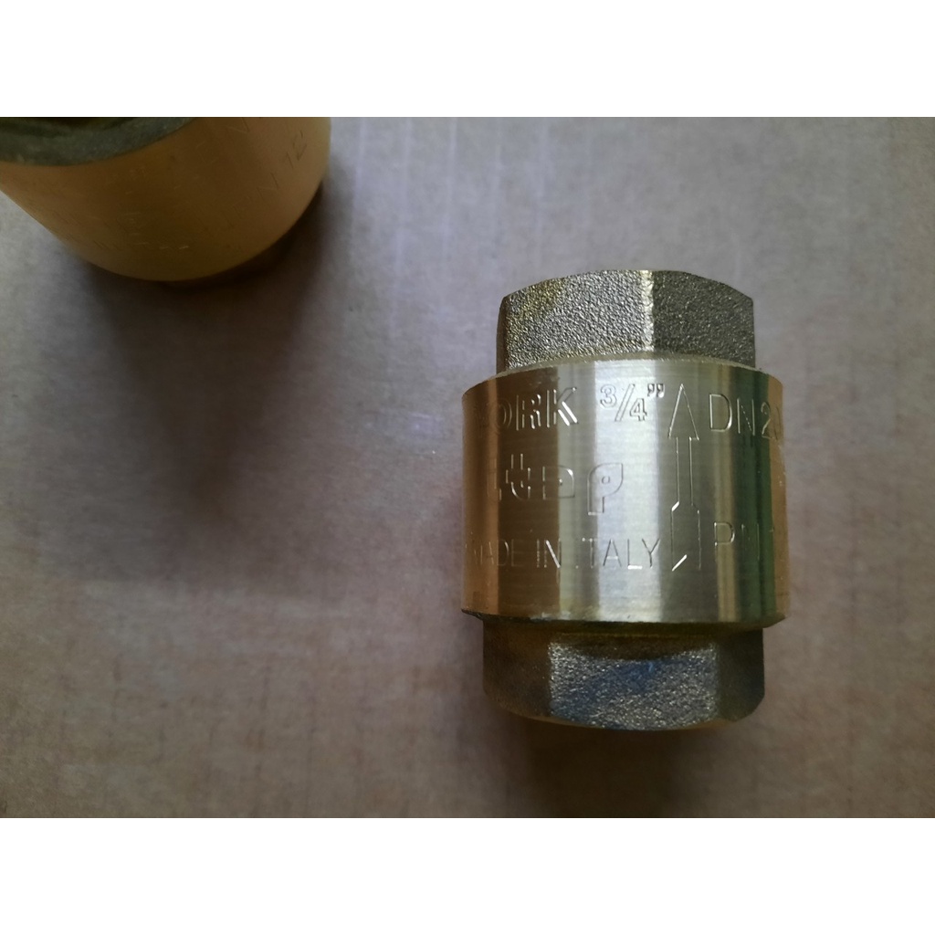 Van 1 chiều lò xo York Itap.103 Italy phi 21 phi 27 phi 34 áp 12kg