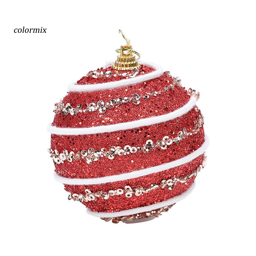 Quả Châu 8cm Trang Trí Cây Thông Giáng Sinh