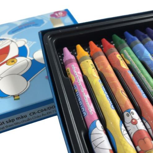 Sáp Màu Colokit Doraemon  Màu Vẽ Mịn, Đẹp, An Toàn Cho Bé Khi Sử Dụng