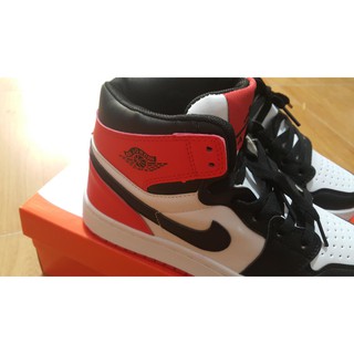 Giày Jordan 1 đỏ trắng (ảnh thật + free ship + fullbox)