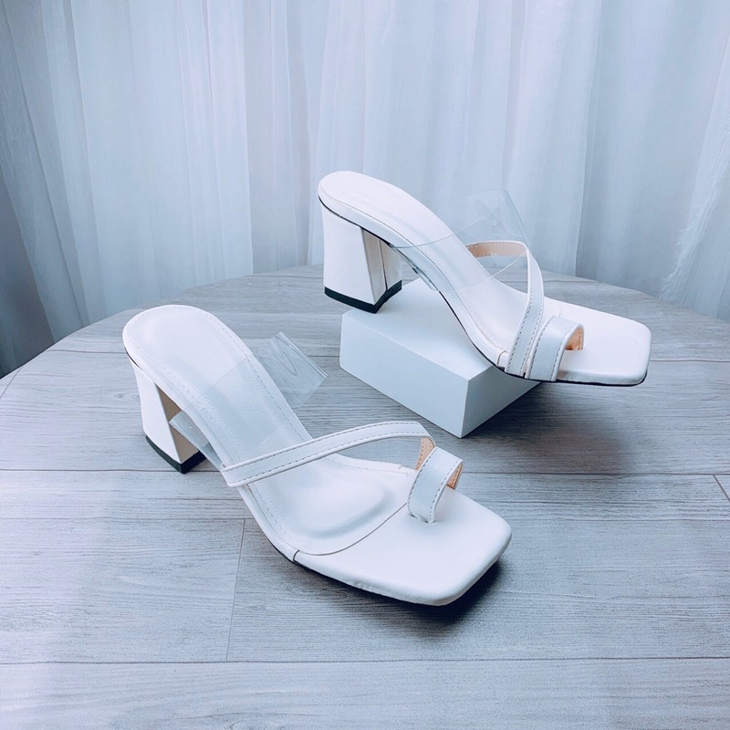 Guốc Sandal sỏ ngón cao gót nữ cao cấp siêu rẻ 5p mới nhất - s62