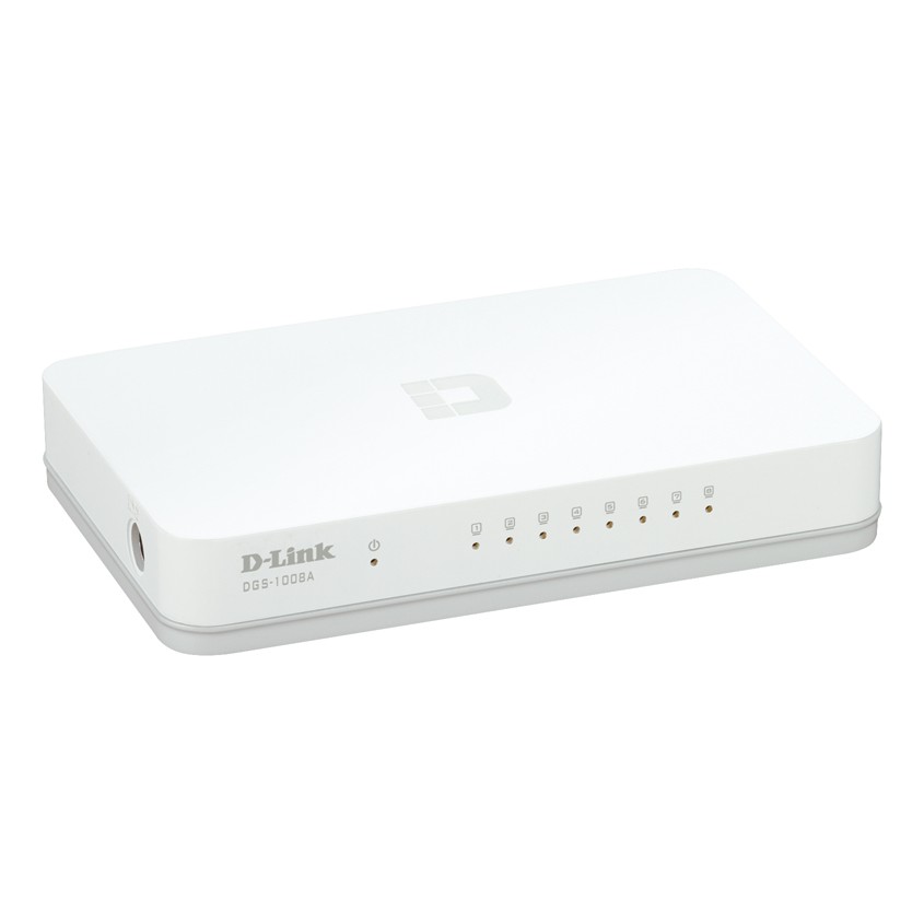 Thiết bị chia mạng 8 cổng D-Link DGS-1008A