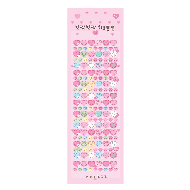 Sticker Dán Trang Trí Hình Gấu Hoạt Hình Lấp Lánh Đáng Yêu