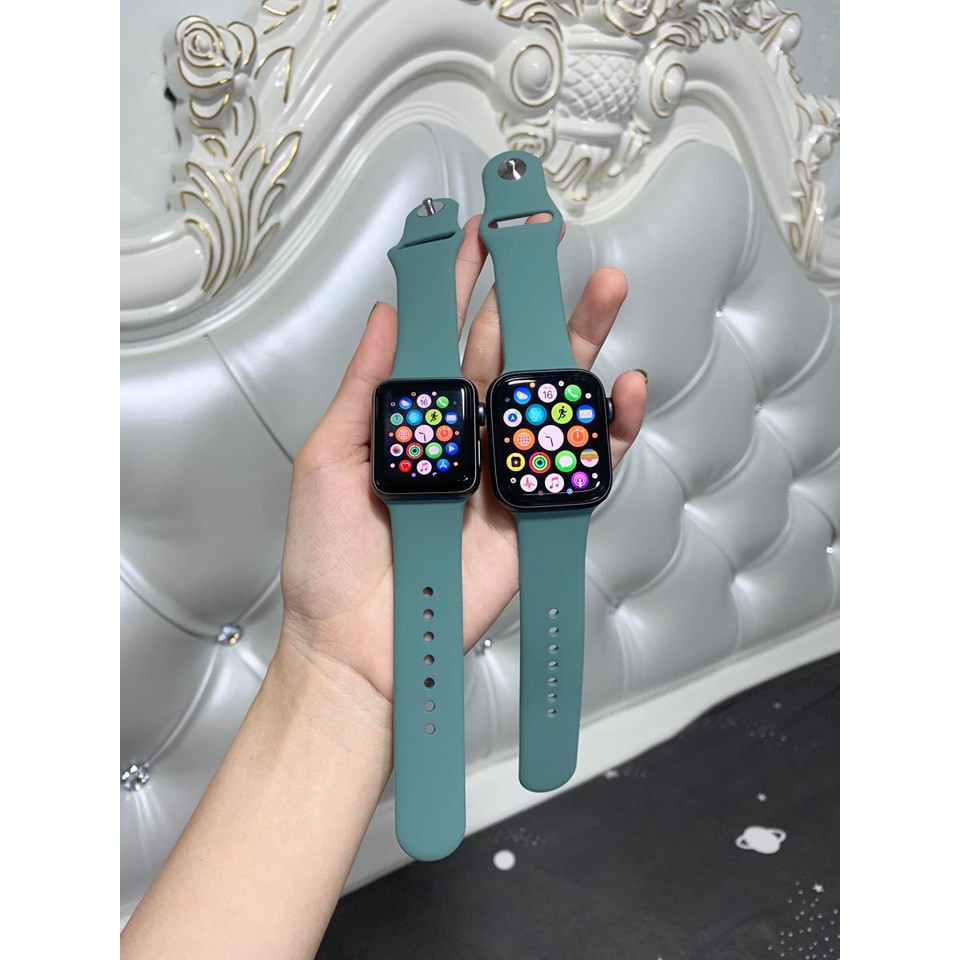 DÂY CAO SU XANH GREEN DÀNH CHO ĐỒNG HỒ APPLE WATCH