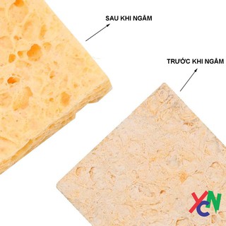 [COMBO] 3 Bọt biển chùi mỏ hàn siêu sạch nhiều kích thước